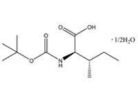 N-（叔丁氧羰基）-L-异亮氨酸半水合物，98%（HPLC） 