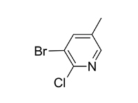 2-氯-3-溴-5-甲基吡啶，98%（GC）